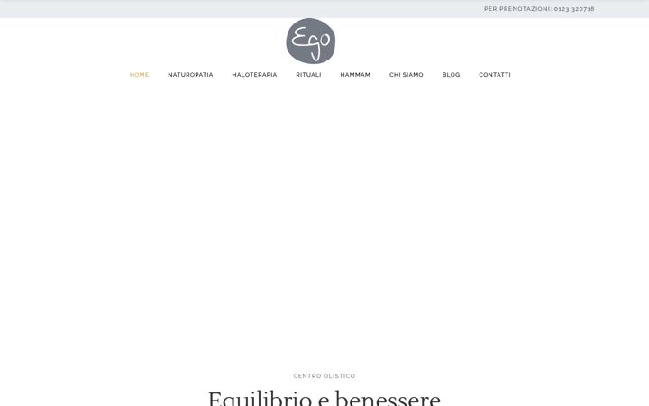 Screenshot von egobenessere.it