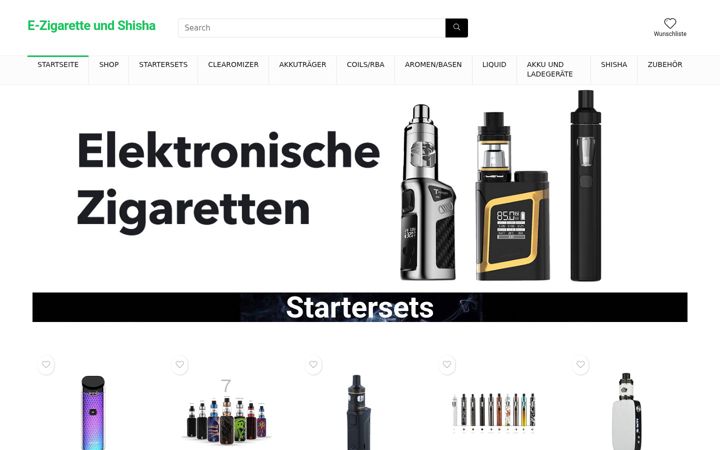 Screenshot of egojust.de
