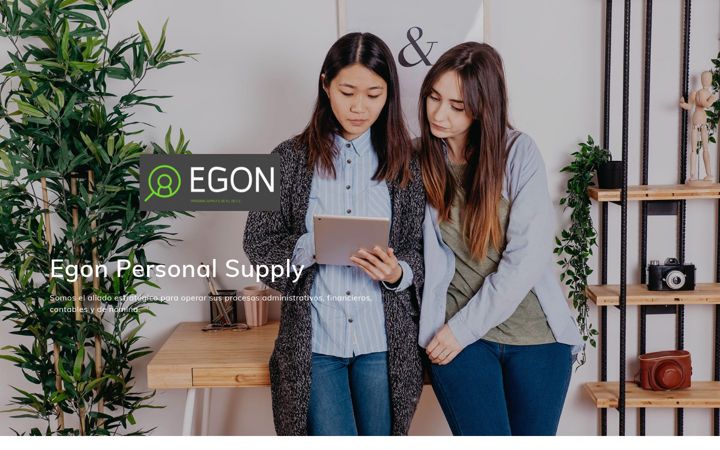 Screenshot of egonpersonal.com