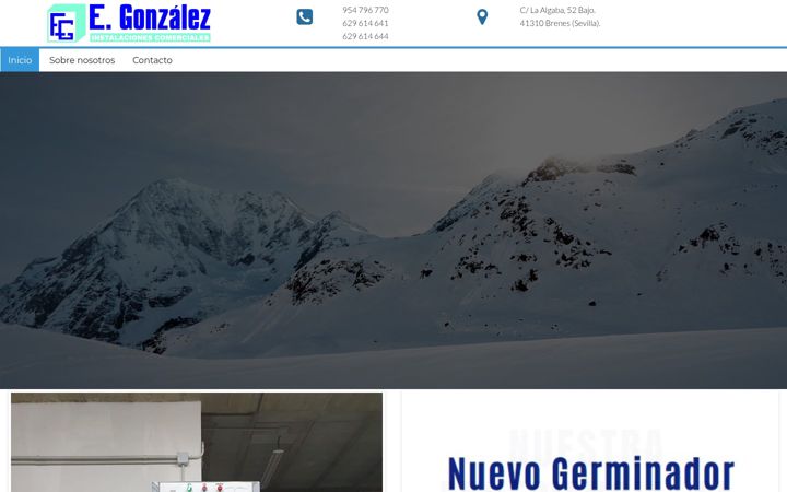 Ekraanipilt saidist egonzalezsc.es