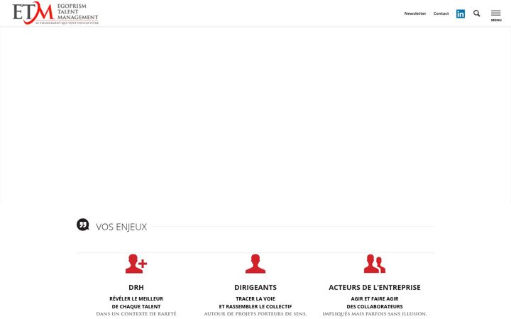 Screenshot di egoprism-talent-management.com