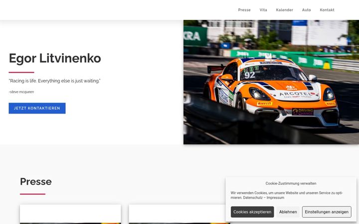 Screenshot of egor-litvinenko.com