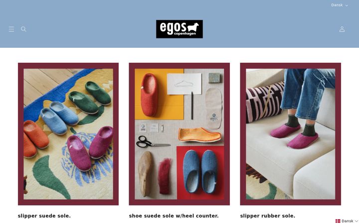 Screenshot of egos-copenhagen.com
