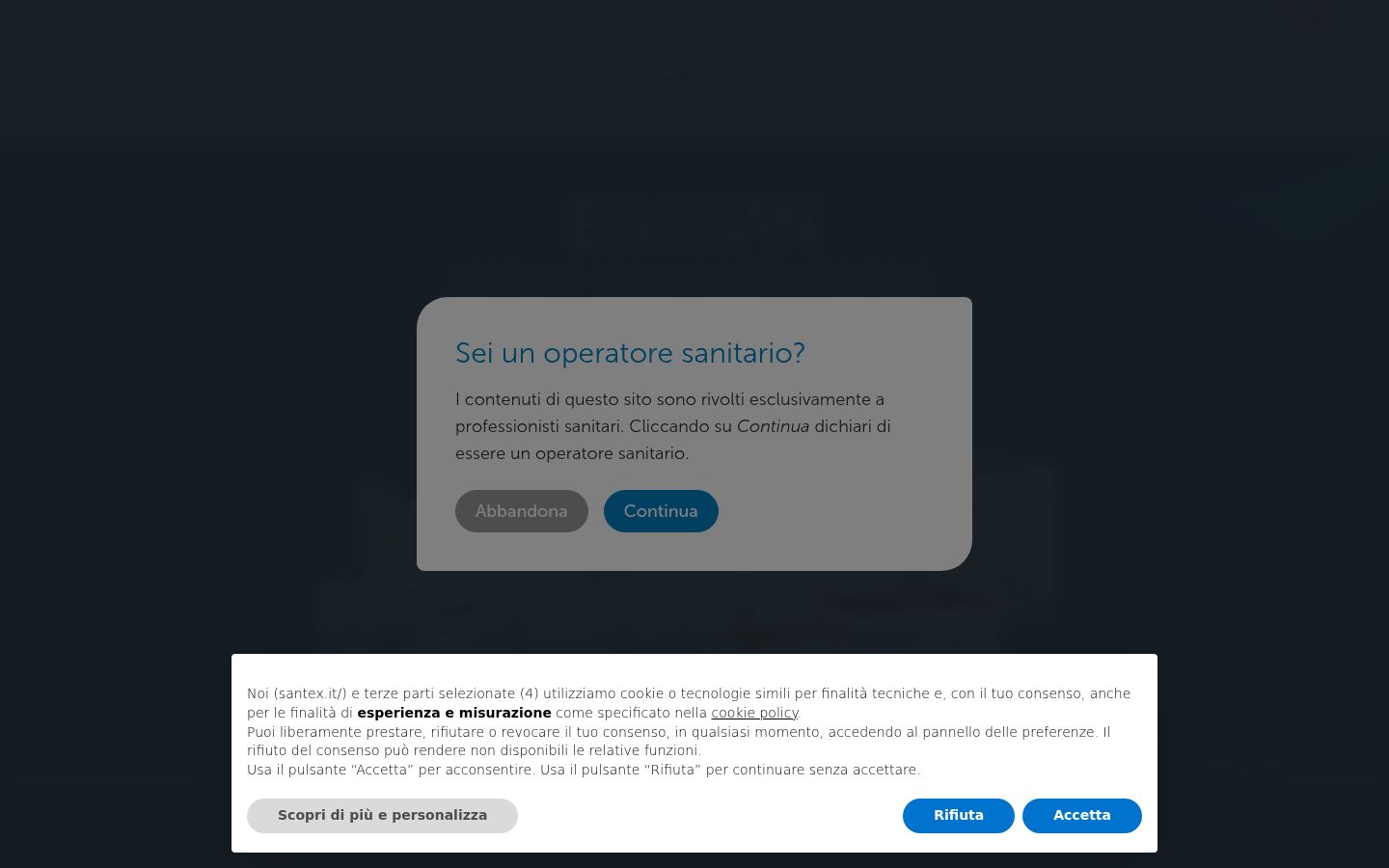 Képernyőkép a bármilyen interakció előtt megjelenő hozzájárulási bannerről