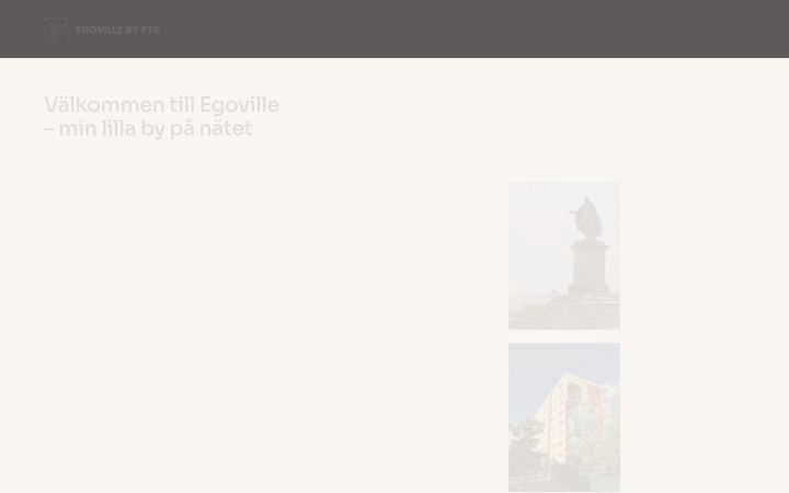 Skjermbilde av egoville.eu