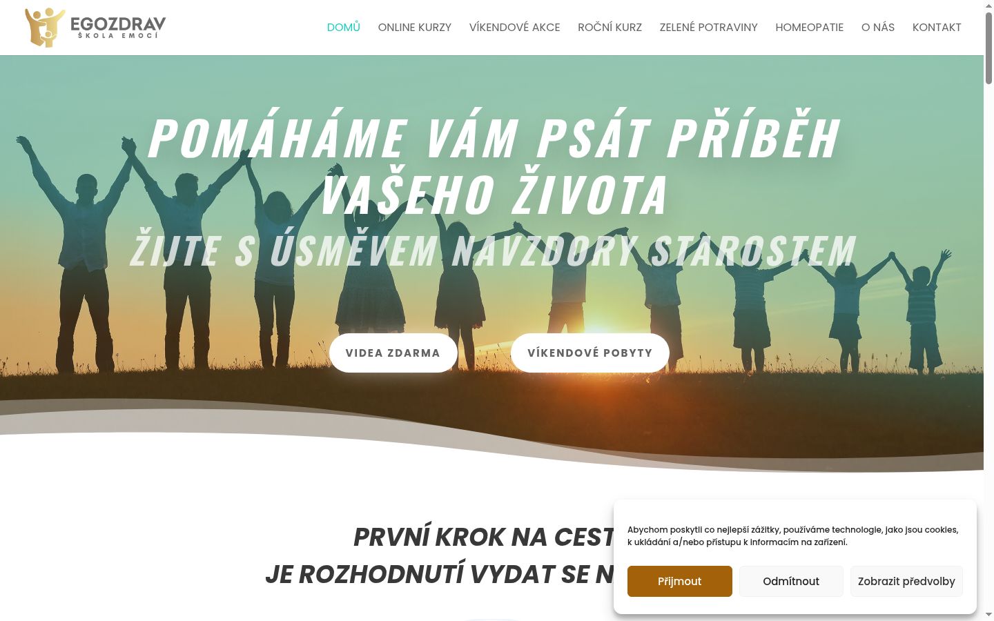 Screenshot van de toestemmingsbanner zoals getoond vóór enige interactie