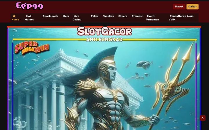 Screenshot of egp99slot.com