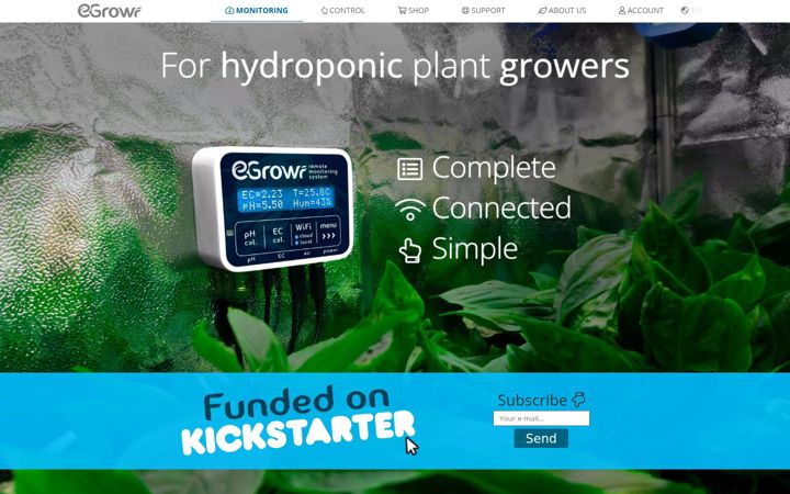 Screenshot of egrowr.com