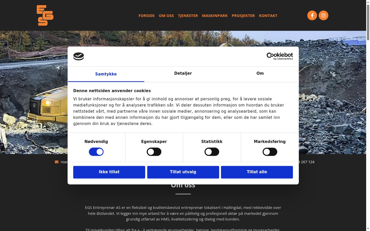 Sutikimo reklamjuostės, rodytos prieš bet kokią sąveiką, ekrano kopija