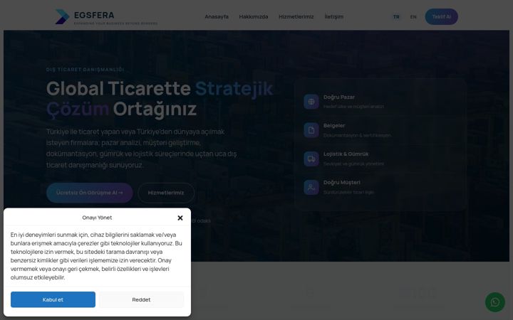 Screenshot of egsfera.com