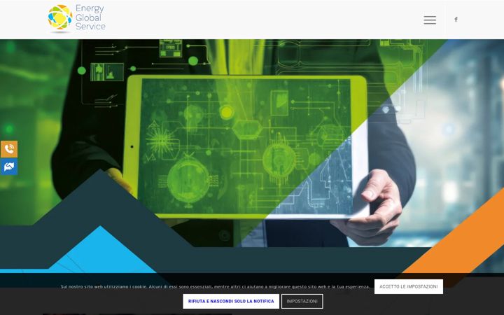 Screenshot von egsglobalservice.it