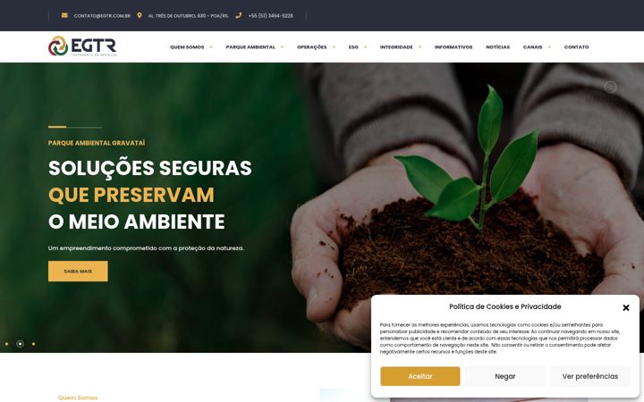Snímek obrazovky egtr.com.br