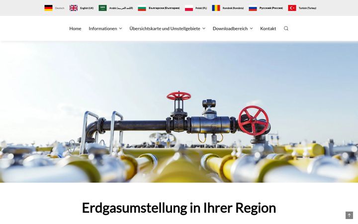 Zrzut ekranu egu-lippe-weser.de