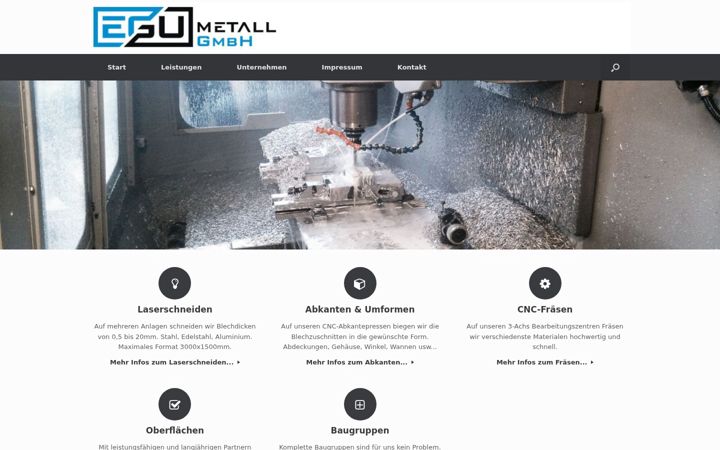 Zrzut ekranu egu-metall.de