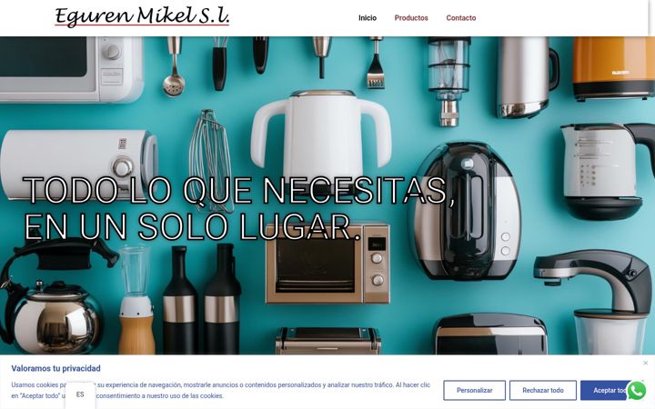 Screenshot of egurenmikelsl.com