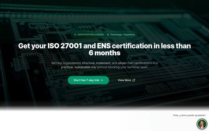 Screenshot of eguzkiciberseguridad.com