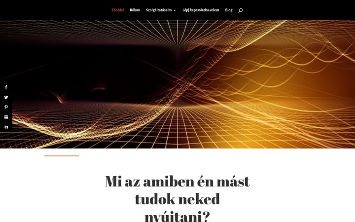 Screenshot ta' egyedtamas.hu