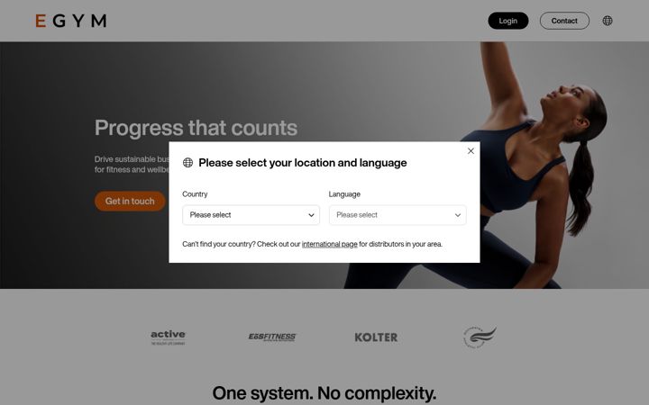 Kuvakaappaus sivustosta egym.eu