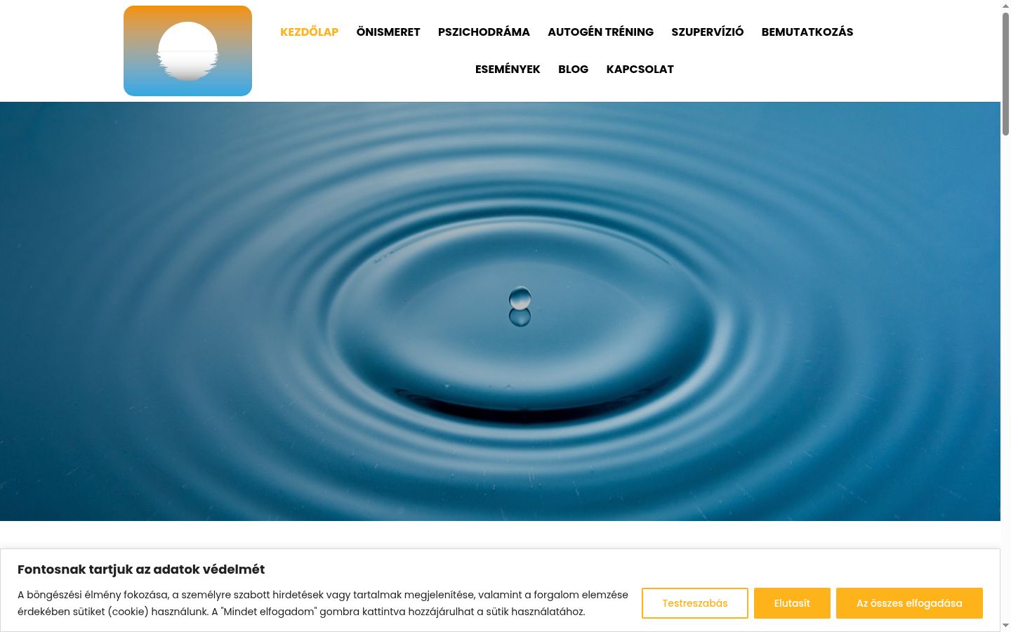 Screenshot tal-banner tal-kunsens muri qabel kwalunkwe interazzjoni