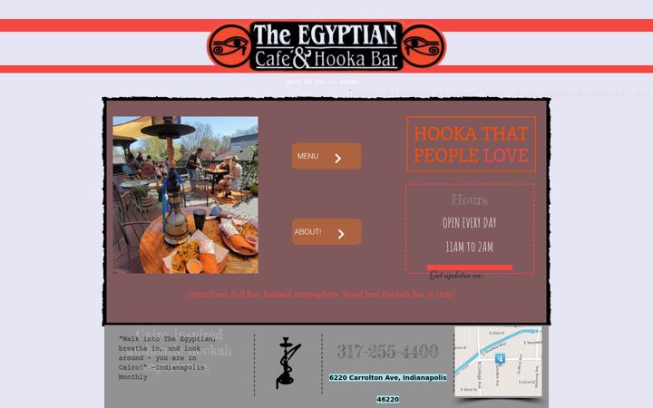 Screenshot of egyptianindy.com