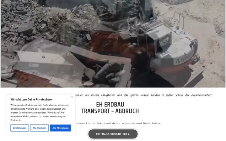 Snímek obrazovky eh-erdbau.at