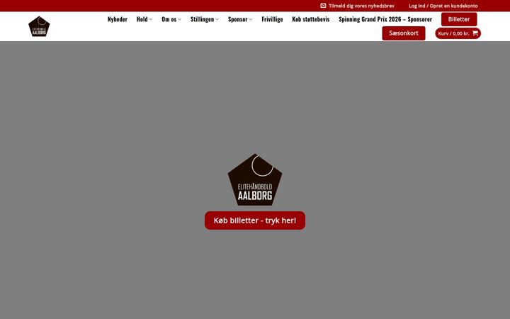 Screenshot von ehaalborg.dk