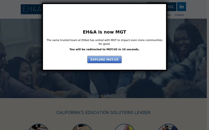 Screenshot of ehanda.com