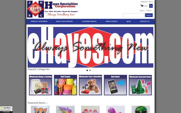 Screenshot of ehayes.com