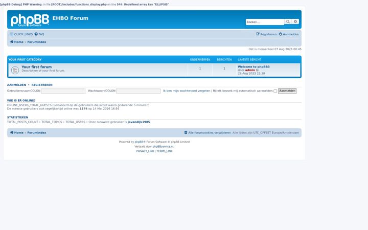 Snímek obrazovky ehboforum.nl