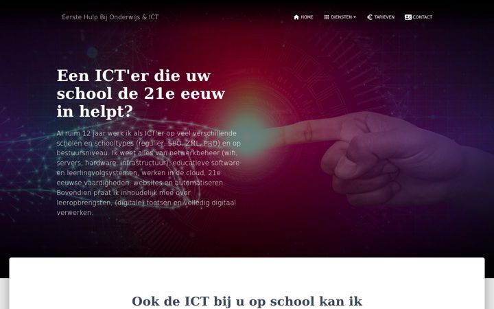 Snímek obrazovky ehboict.nl