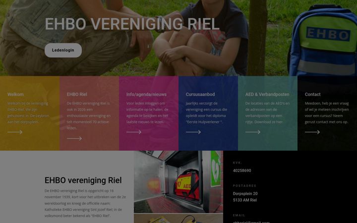Screenshot ta' ehboriel.nl