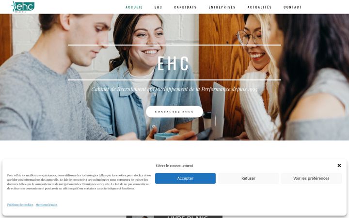 Ekrānuzņēmums no ehc.fr