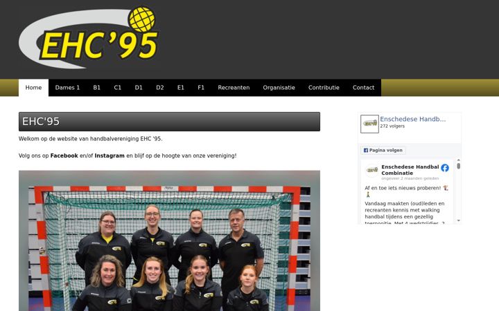 Screenshot ta' ehc95.nl
