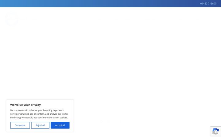 Screenshot του ehct.co.uk