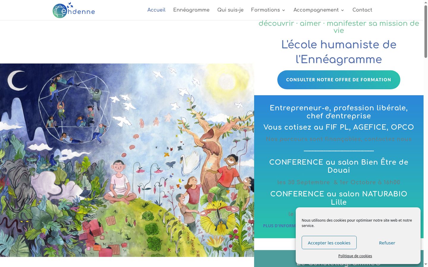Screenshot des Einwilligungsbanners vor jeglicher Interaktion