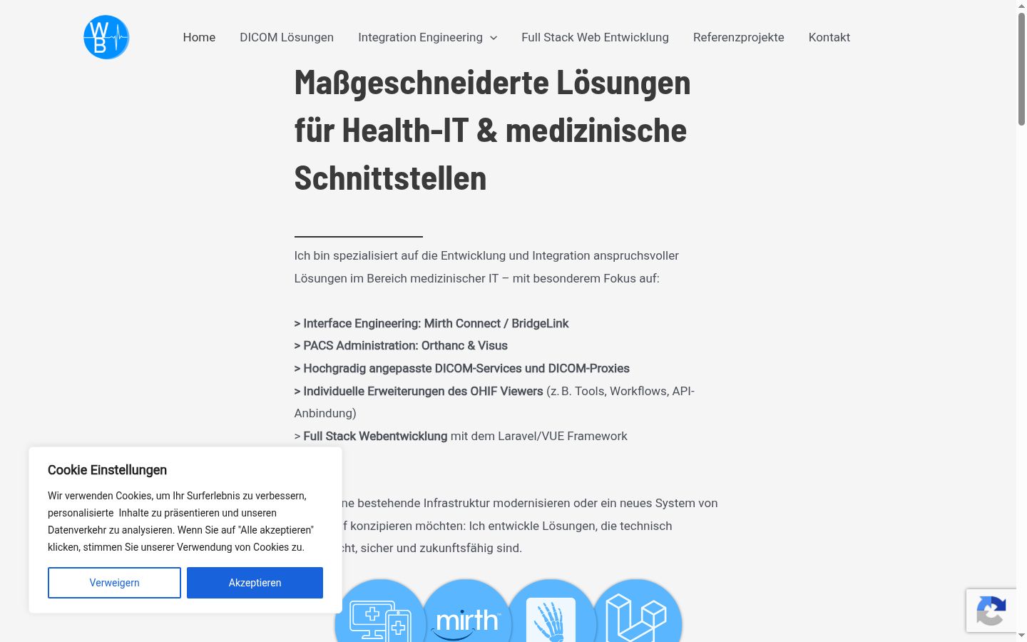 Screenshot van de toestemmingsbanner zoals getoond vóór enige interactie
