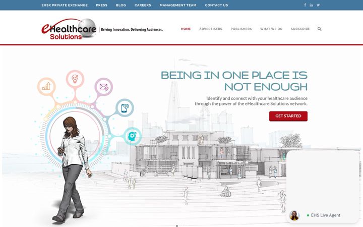 Screenshot of ehealthcaresolutions.com