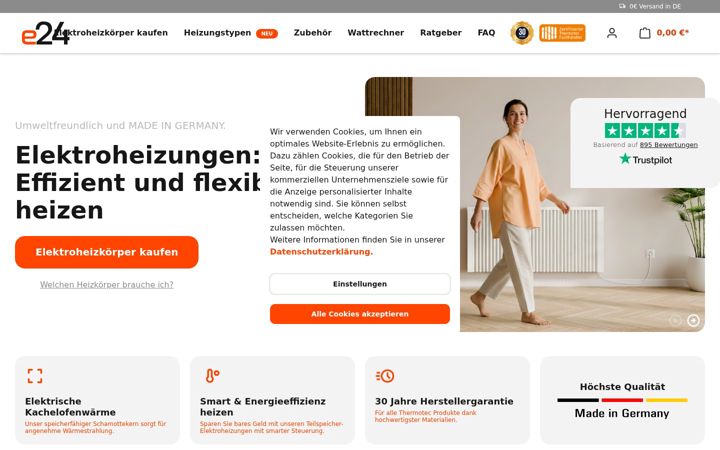 Ekrānuzņēmums no eheizung24.de