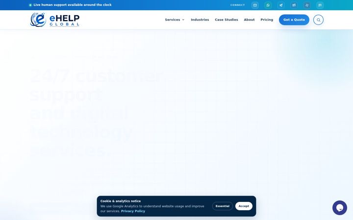 Screenshot of ehelpglobal.com
