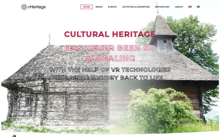 Snímek obrazovky eheritage.org