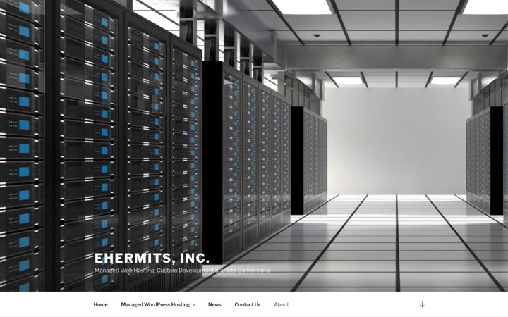Captura de pantalla de ehermitsinc.com