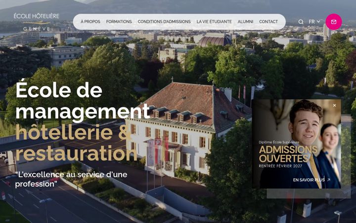 Screenshot of ehg.ch