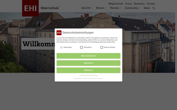 Kuvakaappaus sivustosta ehi.org