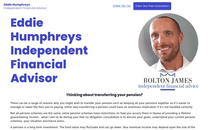 Screenshot of ehifa.co.uk