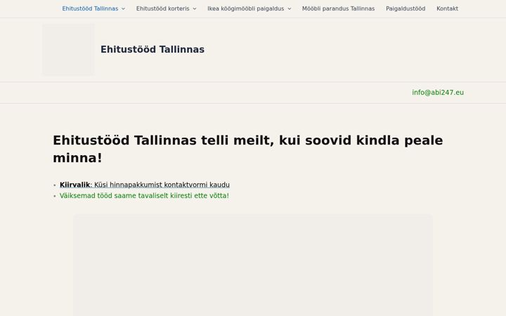 Screenshot of ehitustoodtallinnas.ee