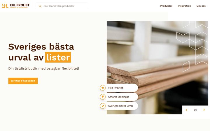 Zrzut ekranu ehlprolist.se