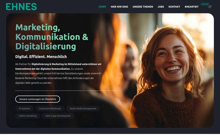 Ekrānuzņēmums no ehnes-digital.de