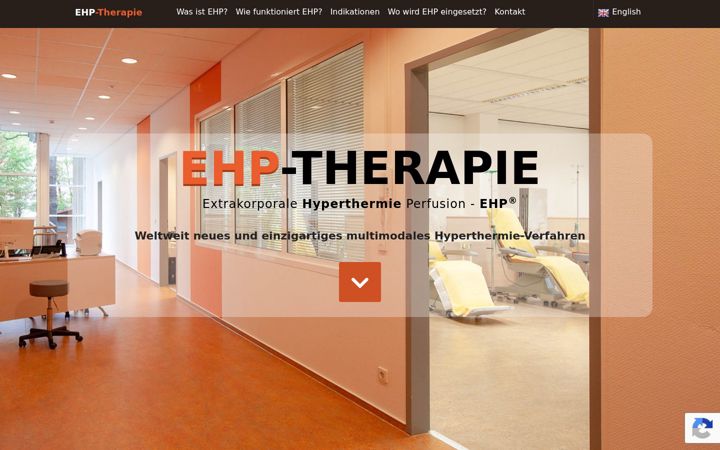 Ekrānuzņēmums no ehp-therapie.de