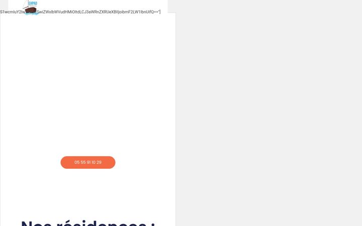 Screenshot ta' ehpaddesgabariers.fr