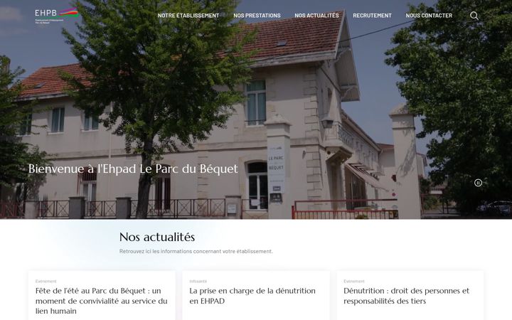 Screenshot ta' ehpaddubequet.fr